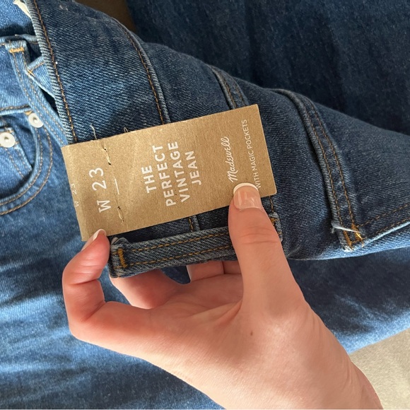 NWT madewell perfect vintage jeans - Picture 4 of 5